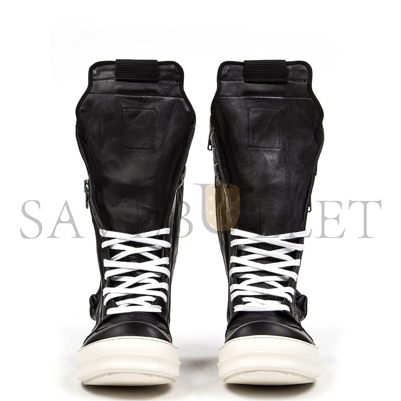 r1ck 0wens black cargobasket boots